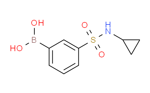 CAS No. 913835-28-6, (3-(N-cyclopropylsulfamoyl)phenyl)boronic acid