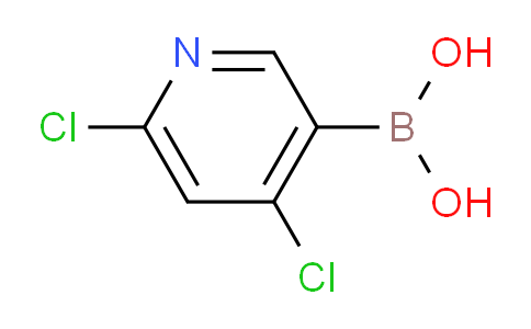 CAS No. 1070893-11-6, (4,6-dichloropyridin-3-yl)boronic acid