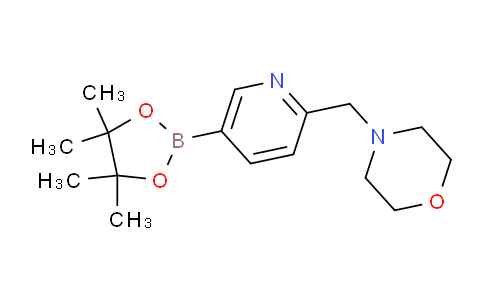 CAS No. 1160790-92-0, 6-(Morpholinomethyl)pyridine-3-boronic Acid Pinacol Ester