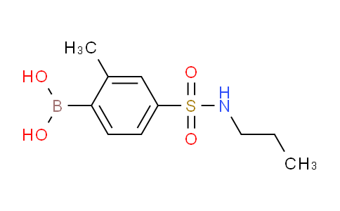 CAS No. 1217501-47-7, (2-Methyl-4-(N-propylsulfamoyl)phenyl)boronic acid