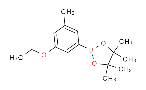 CAS No. 1218789-71-9, 2-(3-ethoxy-5-methylphenyl)-4,4,5,5-tetramethyl-1,3,2-dioxaborolane