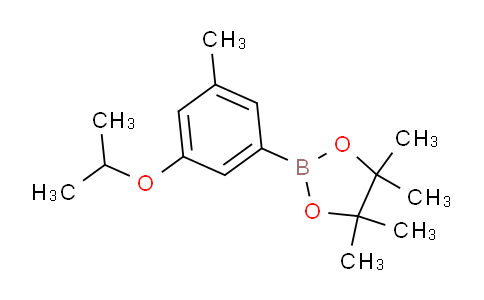 CAS No. 1218789-75-3, 2-(3-isopropoxy-5-methylphenyl)-4,4,5,5-tetramethyl-1,3,2-dioxaborolane