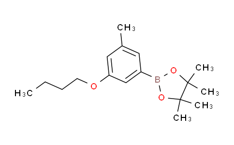 CAS No. 1218789-82-2, 2-(3-Butoxy-5-methylphenyl)-4,4,5,5-tetramethyl-1,3,2-dioxaborolane