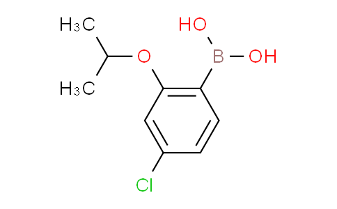 CAS No. 1256355-04-0, (4-chloro-2-isopropoxyphenyl)boronic acid