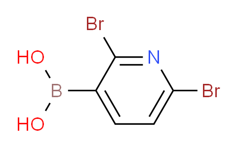 CAS No. 1256355-52-8, (2,6-dibromopyridin-3-yl)boronic acid