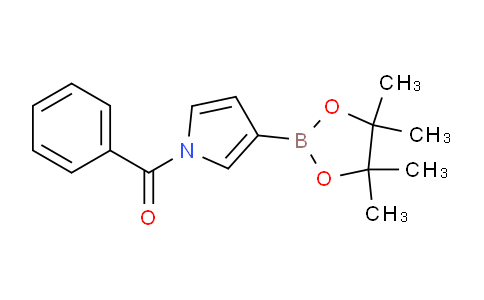 CAS No. 1256360-12-9, Phenyl(3-(4,4,5,5-tetramethyl-1,3,2-dioxaborolan-2-yl)-1H-pyrrol-1-yl)methanone