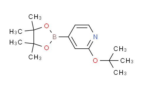 CAS No. 1256358-89-0, 2-(tert-butoxy)-4-(4,4,5,5-tetramethyl-1,3,2-dioxaborolan-2-yl)pyridine