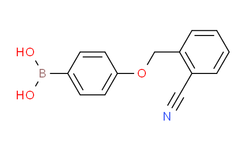 CAS No. 1256358-43-6, (4-((2-cyanobenzyl)oxy)phenyl)boronic acid
