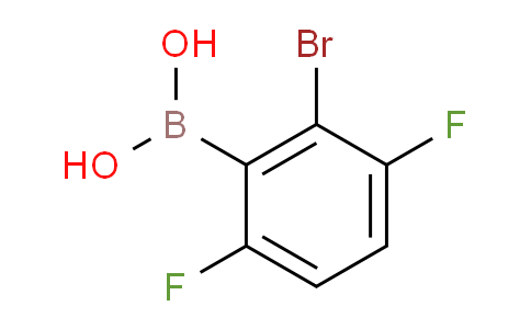 CAS No. 1260757-41-2, (2-bromo-3,6-difluorophenyl)boronic acid