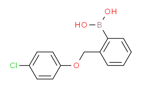 CAS No. 1256358-71-0, (2-((4-Chlorophenoxy)methyl)phenyl)boronic acid