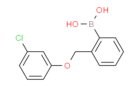 CAS No. 1256358-74-3, (2-((3-chlorophenoxy)methyl)phenyl)boronic acid