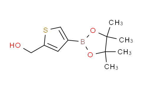 CAS No. 864754-05-2, (4-(4,4,5,5-Tetramethyl-1,3,2-dioxaborolan-2-yl)thiophen-2-yl)methanol