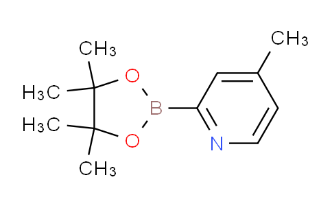 CAS No. 1236119-88-2, 4-methyl-2-(4,4,5,5-tetramethyl-1,3,2-dioxaborolan-2-yl)pyridine