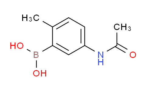 CAS No. 1060661-55-3, (5-Acetamido-2-methylphenyl)boronic acid
