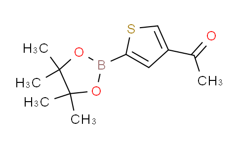 CAS No. 1040281-85-3, 1-(5-(4,4,5,5-Tetramethyl-1,3,2-dioxaborolan-2-yl)thiophen-3-yl)ethanone