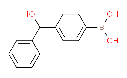 CAS No. 1221823-69-3, (4-(hydroxy(phenyl)methyl)phenyl)boronic acid