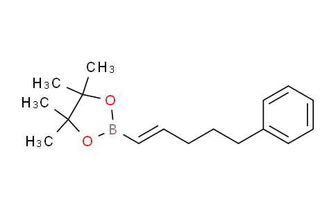 CAS No. 154820-97-0, (E)-4,4,5,5-Tetramethyl-2-(5-phenylpent-1-en-1-yl)-1,3,2-dioxaborolane