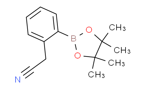 CAS No. 325141-71-7, 2-(2-(4,4,5,5-Tetramethyl-1,3,2-dioxaborolan-2-yl)phenyl)acetonitrile