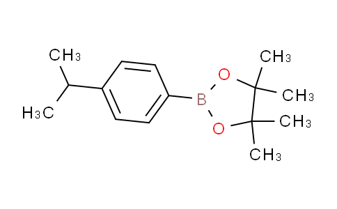 CAS No. 325142-91-4, 2-(4-Isopropylphenyl)-4,4,5,5-tetramethyl-1,3,2-dioxaborolane