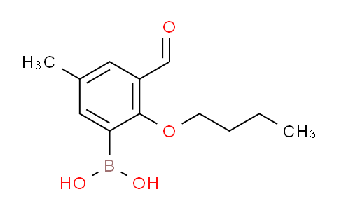 CAS No. 480424-51-9, (2-Butoxy-3-formyl-5-methylphenyl)boronic acid