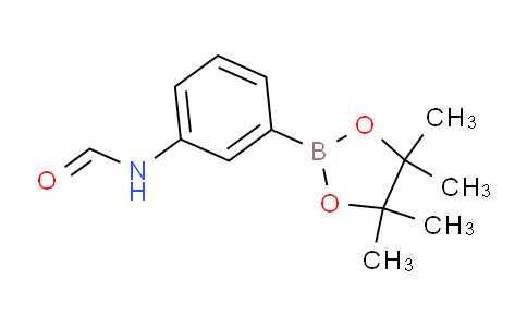 CAS No. 480425-37-4, N-(3-(4,4,5,5-Tetramethyl-1,3,2-dioxaborolan-2-yl)phenyl)formamide