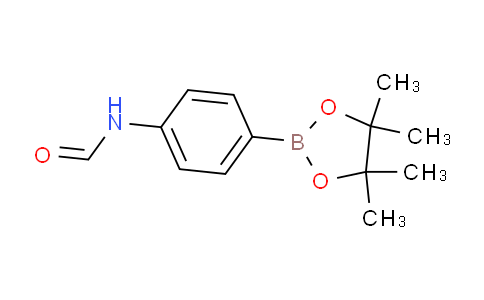 CAS No. 480424-94-0, N-(4-(4,4,5,5-Tetramethyl-1,3,2-dioxaborolan-2-yl)phenyl)formamide