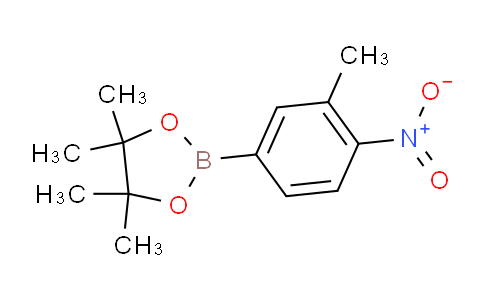 CAS No. 590418-04-5, 4,4,5,5-Tetramethyl-2-(3-methyl-4-nitrophenyl)-1,3,2-dioxaborolane