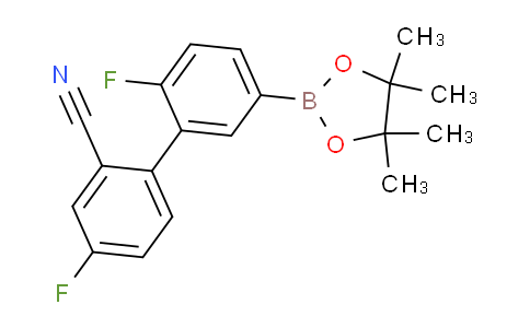 CAS No. 660425-28-5, 2',4-Difluoro-5'-(4,4,5,5-tetramethyl-1,3,2-dioxaborolan-2-yl)-[1,1'-biphenyl]-2-carbonitrile