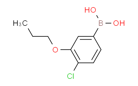 CAS No. 681292-77-3, (4-Chloro-3-propoxyphenyl)boronic acid