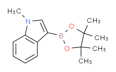 CAS No. 683229-61-0, 1-Methyl-3-(4,4,5,5-tetramethyl-1,3,2-dioxaborolan-2-yl)-1H-indole