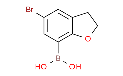 CAS No. 690632-72-5, (5-Bromo-2,3-dihydrobenzofuran-7-yl)boronic acid