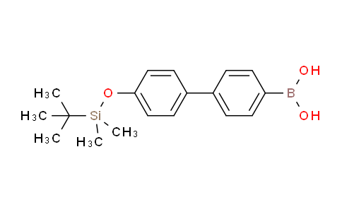 CAS No. 850380-91-5, (4'-((tert-Butyldimethylsilyl)oxy)-[1,1'-biphenyl]-4-yl)boronic acid