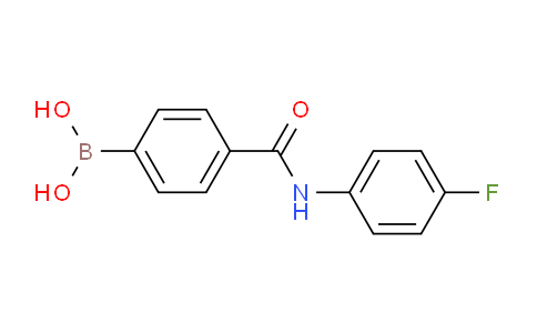 CAS No. 850568-27-3, (4-((4-Fluorophenyl)carbamoyl)phenyl)boronic acid