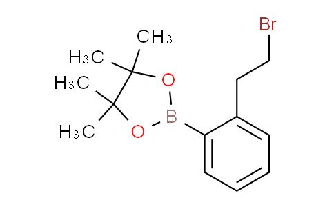 CAS No. 850567-53-2, 2-(2-(2-Bromoethyl)phenyl)-4,4,5,5-tetramethyl-1,3,2-dioxaborolane