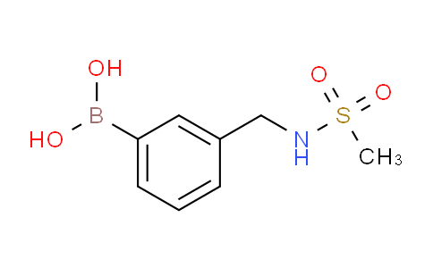 CAS No. 850568-39-7, (3-(Methylsulfonamidomethyl)phenyl)boronic acid
