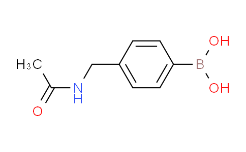 CAS No. 850568-41-1, (4-(Acetamidomethyl)phenyl)boronic acid