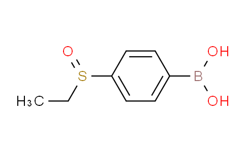 CAS No. 863248-21-9, (4-(Ethylsulfinyl)phenyl)boronic acid