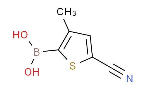 CAS No. 860617-72-7, (5-Cyano-3-methylthiophen-2-yl)boronic acid