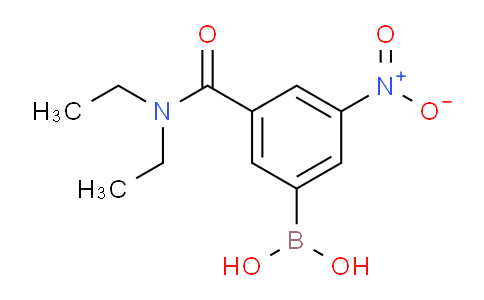 CAS No. 871332-82-0, (3-(Diethylcarbamoyl)-5-nitrophenyl)boronic acid