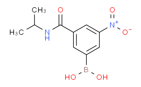 CAS No. 871332-83-1, (3-(Isopropylcarbamoyl)-5-nitrophenyl)boronic acid