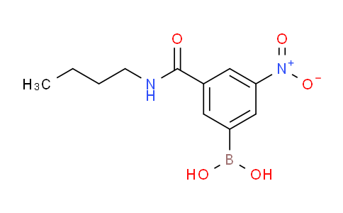 CAS No. 871332-89-7, (3-(Butylcarbamoyl)-5-nitrophenyl)boronic acid