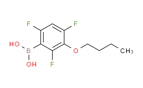 CAS No. 871126-23-7, (3-Butoxy-2,4,6-trifluorophenyl)boronic acid