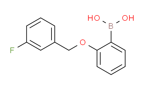 CAS No. 871126-24-8, (2-((3-Fluorobenzyl)oxy)phenyl)boronic acid