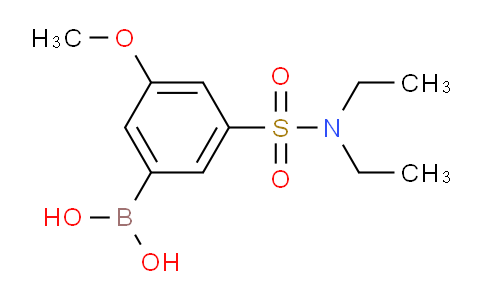 CAS No. 871333-03-8, (3-(N,N-Diethylsulfamoyl)-5-methoxyphenyl)boronic acid