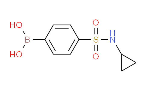 CAS No. 871329-67-8, (4-(N-Cyclopropylsulfamoyl)phenyl)boronic acid