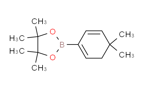 CAS No. 871333-97-0, 2-(4,4-Dimethylcyclohexa-1,5-dien-1-yl)-4,4,5,5-tetramethyl-1,3,2-dioxaborolane