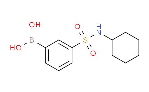 CAS No. 871329-79-2, (3-(N-Cyclohexylsulfamoyl)phenyl)boronic acid