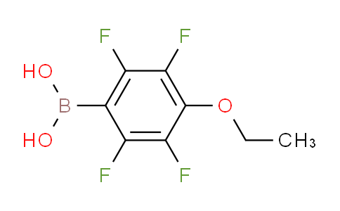 CAS No. 871125-72-3, (4-Ethoxy-2,3,5,6-tetrafluorophenyl)boronic acid