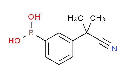 CAS No. 885067-95-8, (3-(2-cyanopropan-2-yl)phenyl)boronic acid