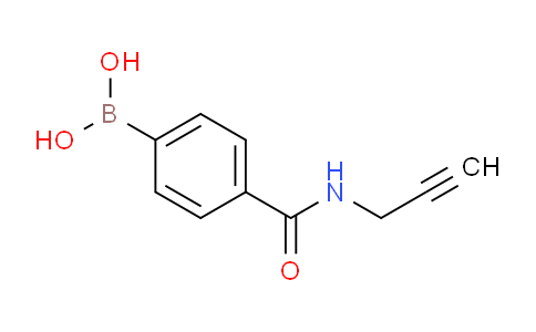CAS No. 874459-89-9, (4-(Prop-2-yn-1-ylcarbamoyl)phenyl)boronic acid